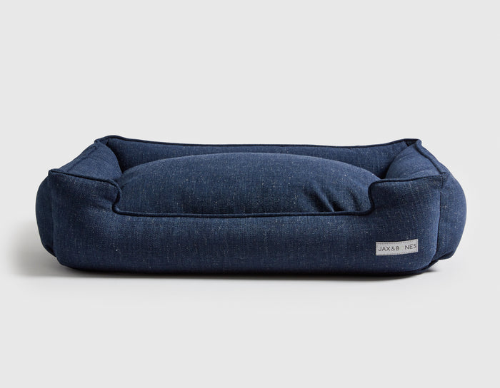Warby Navy Lounge Bed